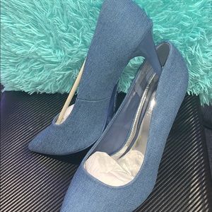 Denim Pumps